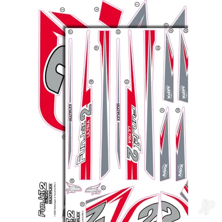 Multiplex Decal Sheet FunJet ULTRA 2