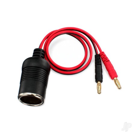 Traxxas Adapter, 12V (female) (to bullet connectors)