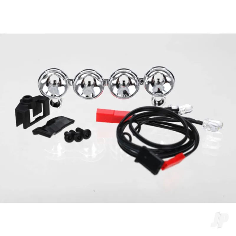 Traxxas LED light bar (chrome, 4 clear lights)