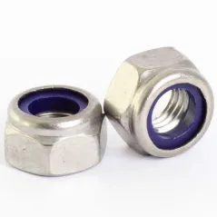 M6 Nylock nuts Packs of 10