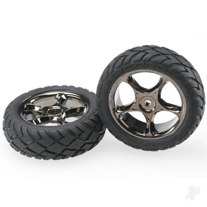 Traxxas Tyres and Wheels, Assembled (2 pcs)