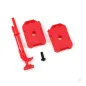 Traxxas Fuel canisters (left & right)/ jack (red) (fits 9712 body)