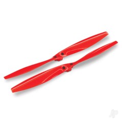 Traxxas Rotor blade Set, Red (2 pcs) ( with screws)