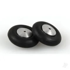 JP 1.0in - (25mm) Metal Wheels (2 pcs)