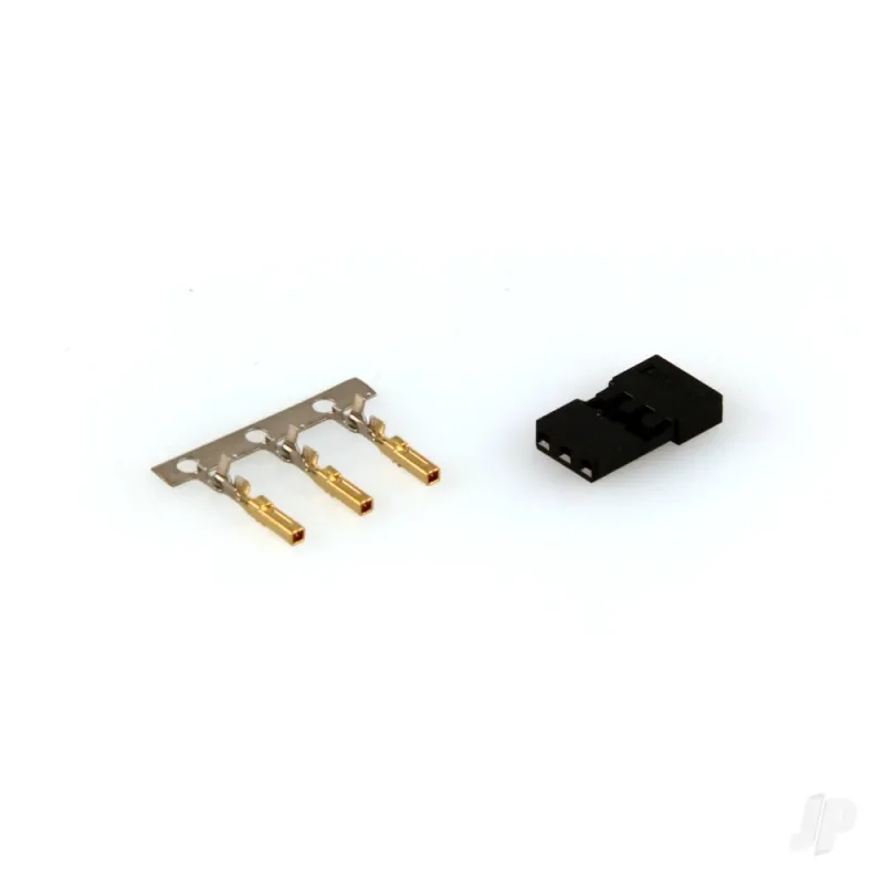 Hitec Housing & Gold Pin Connector (54801)