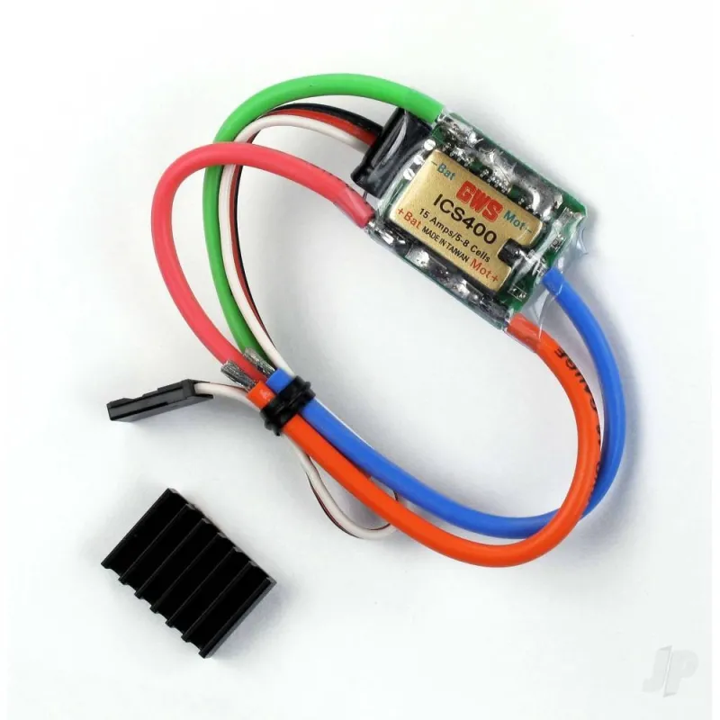 GWS ICS-400 Speed Controller (15A) 6-10 Cells BEC