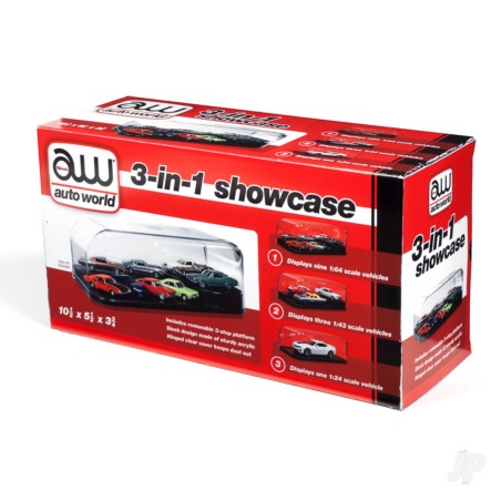 AMT 3 in 1 Display Case (Interchangeable Inserts)