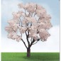 JTT Blossom Cherry Tree, 3in to 3.5in, (2 per pack)