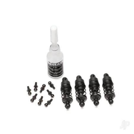 Traxxas Shocks, oil-filled (assembled with springs) (4 pcs)