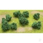 JTT Foliage Clumps Bushes, 1/2in to 1in, (55 per pack)