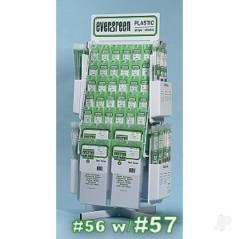 Evergreen Optional Add-on Pockets and Product Assortment for 56 counter rack