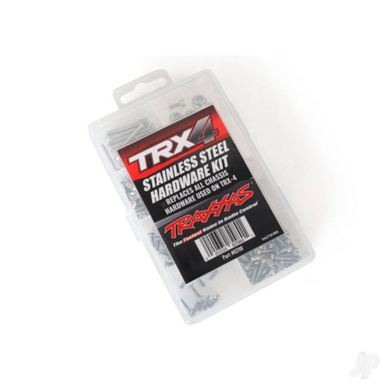 Traxxas Hardware kit, stainless Steel, TRX-4 (contains all stainless Steel hardware used on TRX-4)