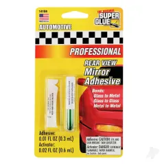 Super Glue Rear View Mirror Adhesive (0.03fl oz, 0.9 ml)