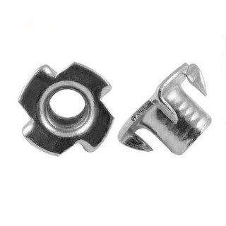 M4 Captive Nut FOUR PRONGED T NUTS Pack of 4