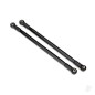 Traxxas Suspension link, Rear (upper) (Aluminium, black-anodised) (10x206mm, Center to Center) (2 pcs) (assembled with hollow ba