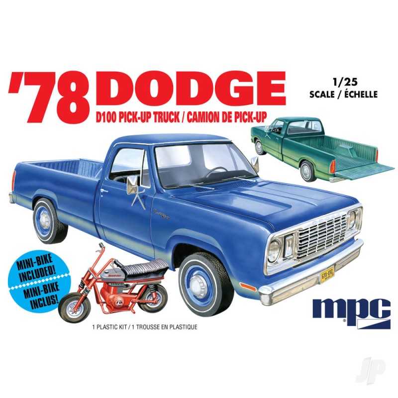 MPC 1978 Dodge D100 Custom Pickup (2T)