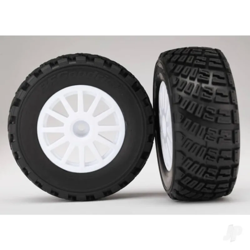 Traxxas Tyres and Wheels, Assembled Glued BFGoodrich Rally (2 pcs)