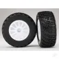 Traxxas Tyres and Wheels, Assembled Glued BFGoodrich Rally (2 pcs)