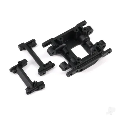 Traxxas Skidplate, Center/ bumper mount, front/ bumper mount, rear
