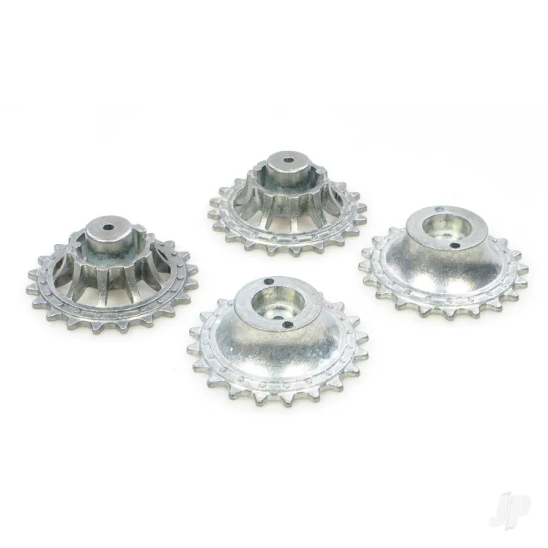Henglong Tiger I/Panther Metal Drive Wheels (Pair)