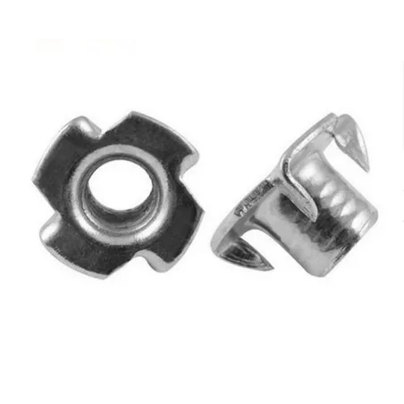 M5 Captive Nut FOUR PRONGED T NUTS Pack of 4