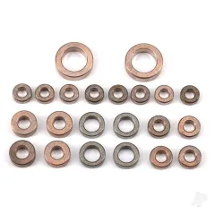 Traxxas Bushing set, complete (3x6x2.5mm (8), 5x8x2.5mm (4), 4x8x3mm (4), 8x12x3.5mm (2), 3.5x7x2.5mm (4))
