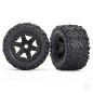 Traxxas Tyres and Wheels, Assembled Glued Talon EXT Tyres (2 pcs)