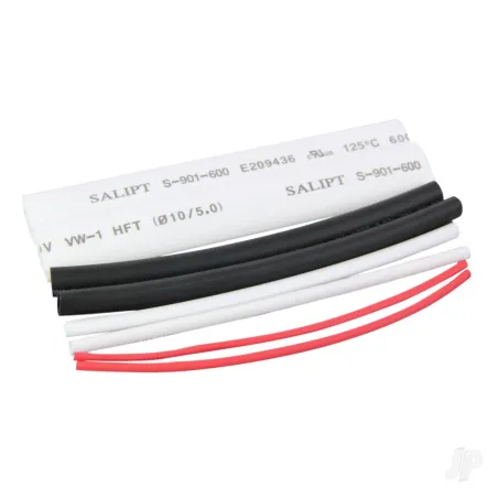 Radient Heat Shrink Tubing, Combo Pack (8 pcs)