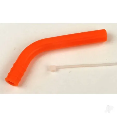 JP Exhaust Deflector Orange 10-20 Eng. Size