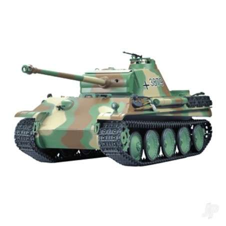 Henglong 1:16 German Panther Type G I with Infrared Battle System (2.4Ghz + Shooter + Smoke + Sound + Metal Gearbox)