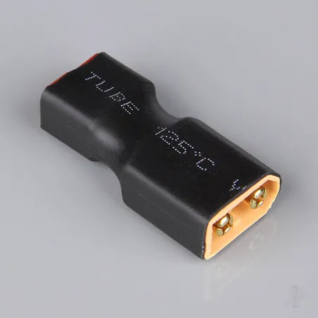 Radient Battery Adapter, Deans (HCT) Female to XT60 Male