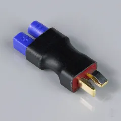 Radient Battery Adapter, Deans (HCT) Male to EC3 Female
