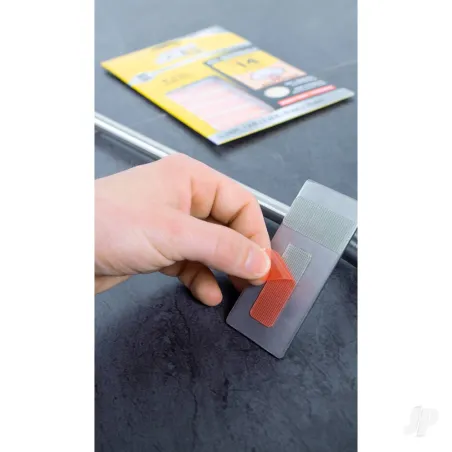 Super Glue Double-Sided Permanent Mounting Strips (10 strips, 48mmx18mm)