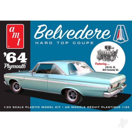 AMT 1964 Plymouth Belvedere (w/Straight 6 Engine) 2T
