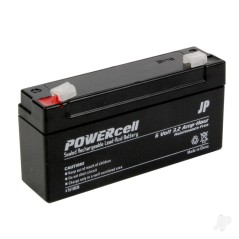 JP 6V 3.2Ah Powercell Gel Battery