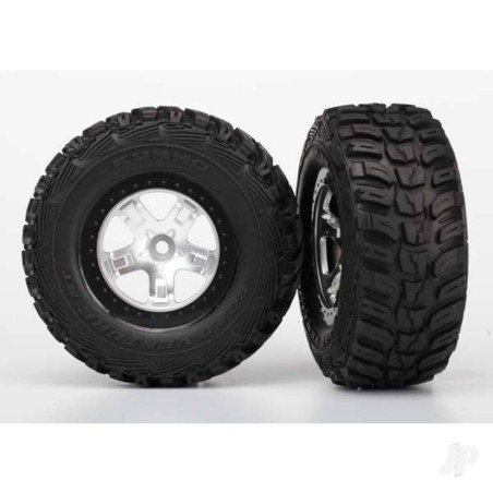 Traxxas Tyres and Wheels, Assembled Glued Kumho Tyres (2 pcs)