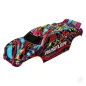 Traxxas Body, Rustler, Hawaiian Graphics (painted, decals applied)