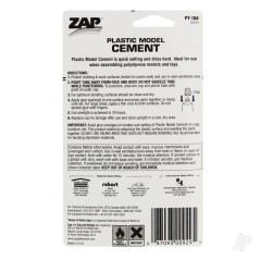 Zap PT-104 Plastic Model Cement (1fl oz, 29.5 ml)