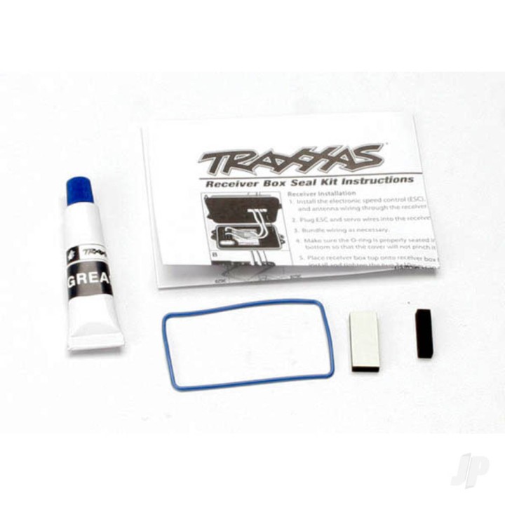 Traxxas Seal kit, receiver box (includes o-ring, seals, and silicone grease)
