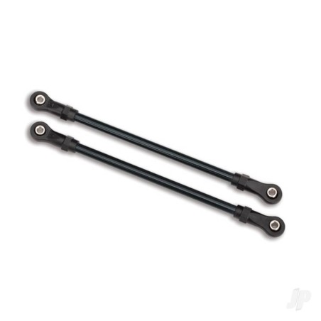 Traxxas Suspension links, Rear upper (2 pcs) (5x115mm, Steel) (assembled with hollow balls) (for use with 8140 TRX-4 Long Arm Li
