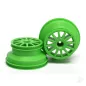 Traxxas Wheels, Green (2 pcs)