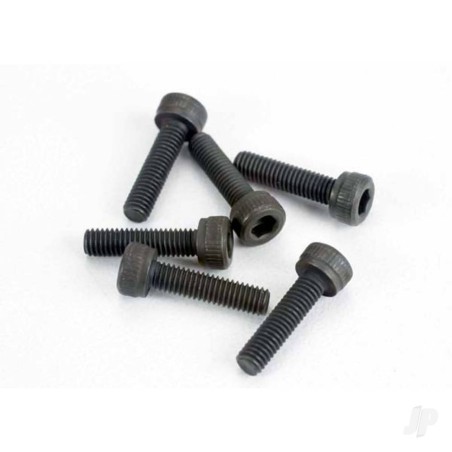 Traxxas Head screws, 3x12mm cap-head machine (hex drive) (6 pcs) (TRX 2.5, 2.5R, 3.3)