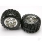 Traxxas Tyres and Wheels, Assembled Glued Talon Tyres (2 pcs)