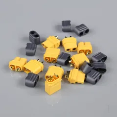 Radient XT60 Pairs with Cap End (5 pcs)