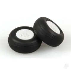 JP White Wheels 1.1/2in - (37mm) (20 pcs)