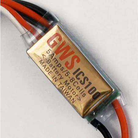 GWS ICS-100 Indoor Speed Con (5A) 5-8 Cells BEC