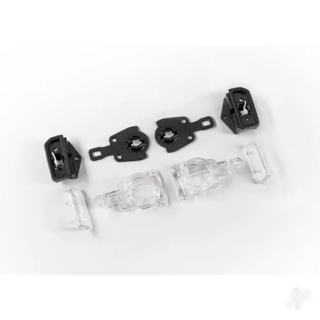 Traxxas LED lenses, body, front & rear (complete set) (fits 9711 body)