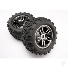 Traxxas Tyres and Wheels, Assembled Glued Maxx Tyres 6.3in (2 pcs)