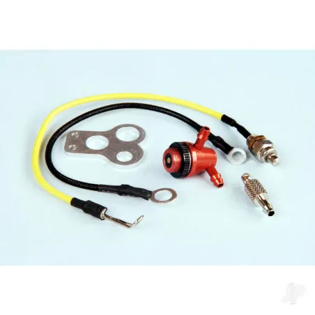 JP Remote Glow Lead with Fuel Valve & Mount Set