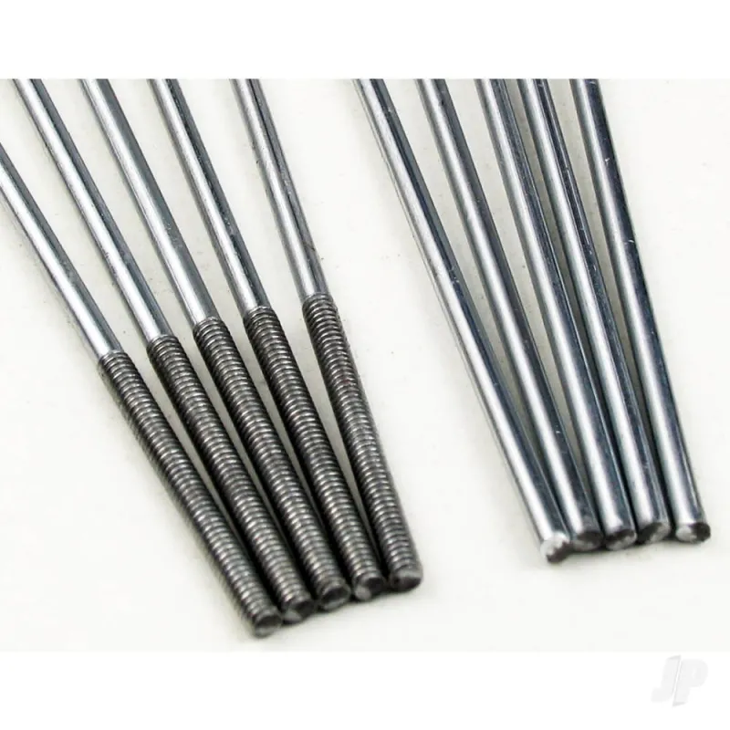 JP 8.0in M2 Threaded Control Rod (Pushrod) (10 pcs)
